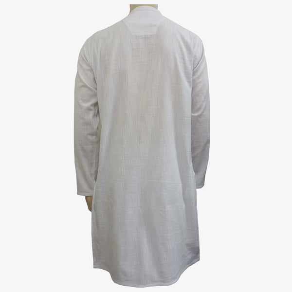 White Colour Latest Panjabi