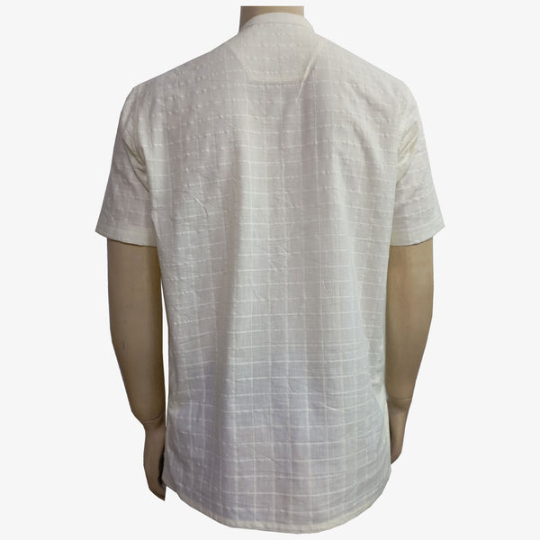 White Colour Check motifs Fatua