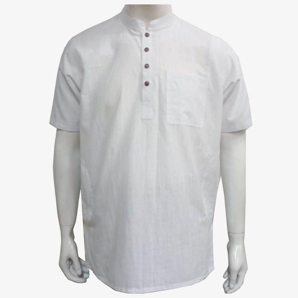 White Band Collar Cotton Fatua