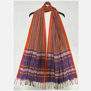 Bibi's Multicolour Check Gamcha Scarves