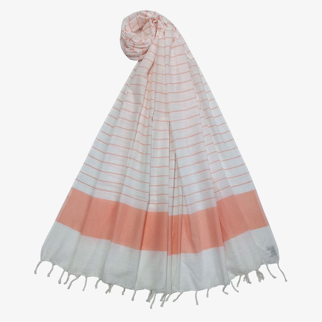 Canteloupe Colour Cotton Scarves