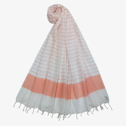 Canteloupe Colour Cotton Scarves