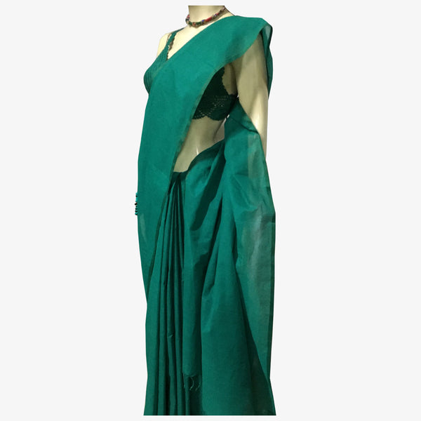 Pepper Green Tangail Taater Sari