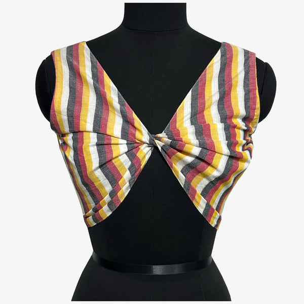 Bibi's Multicolor Taater Stripe Blouse