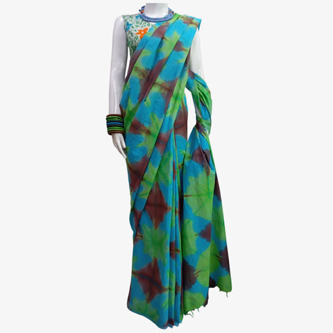 Multi Colour Tie Dye Sari