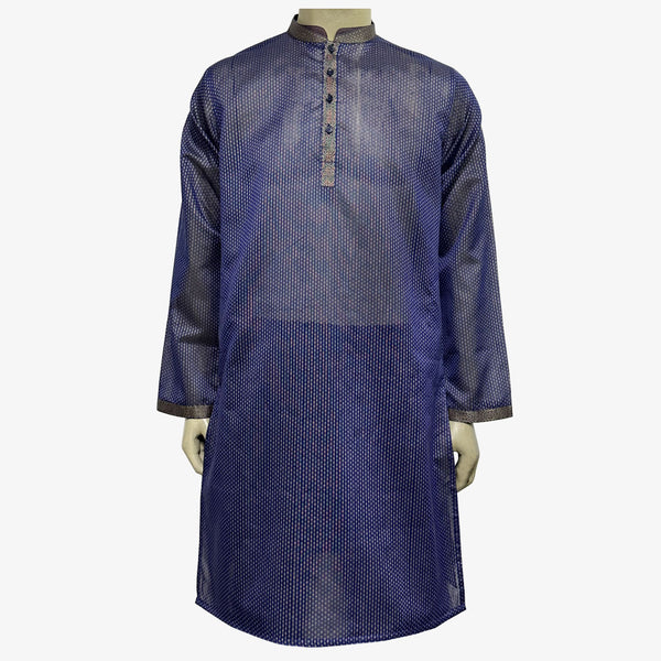 Indigo Blue & Prairie Sand Latest Panjabi