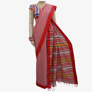 Multicolour Bibi's Gamcha Sari