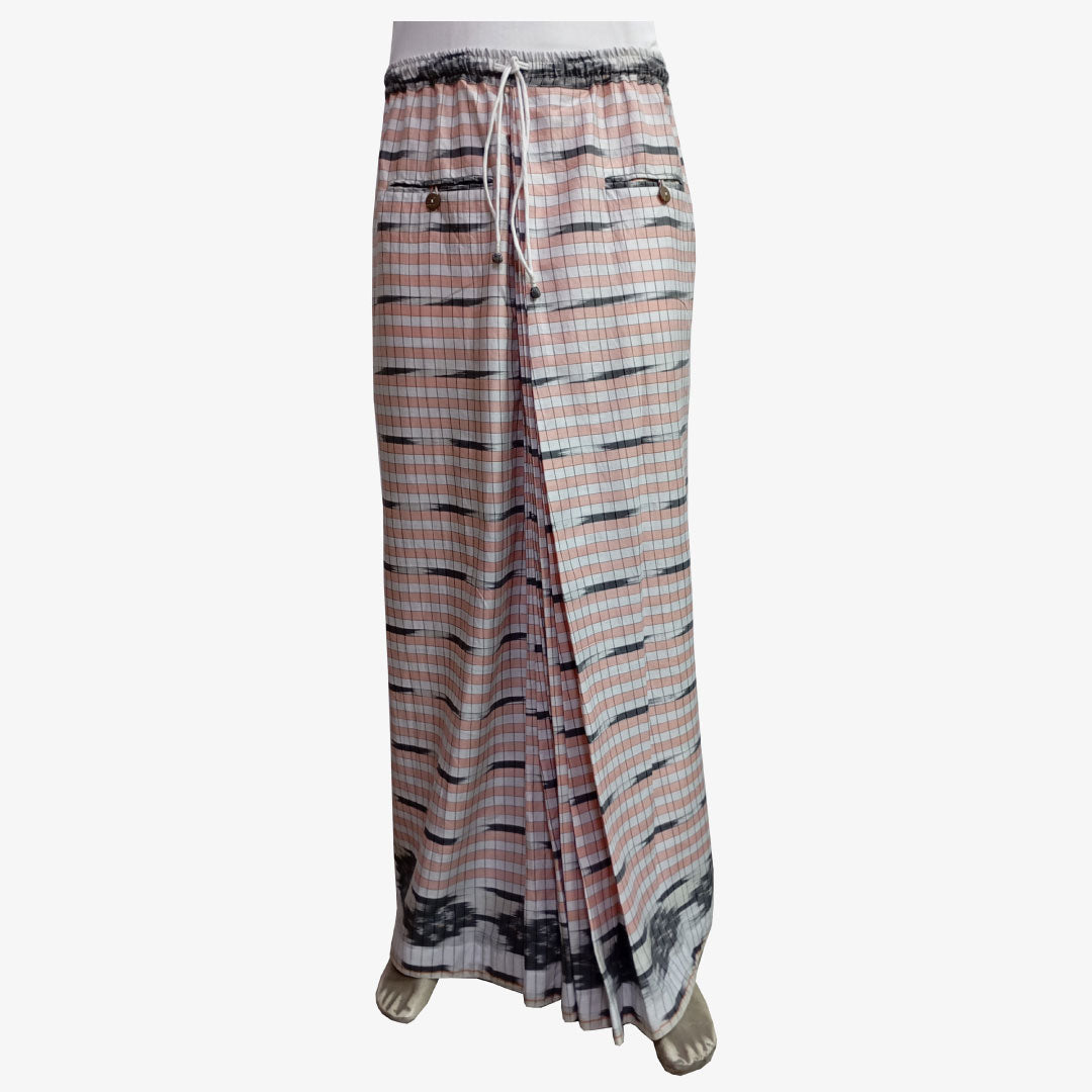 Unisex Stitched Lungi with 2 Pockets