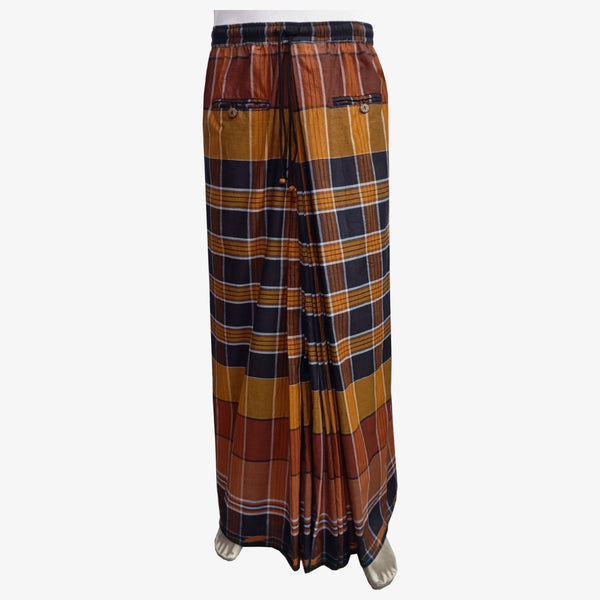 Unisex Stitched Lungi with 2 Pockets