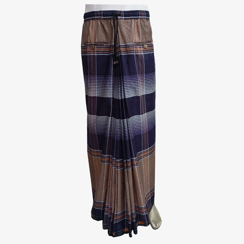 Unisex Stitched Lungi with 2 Pockets