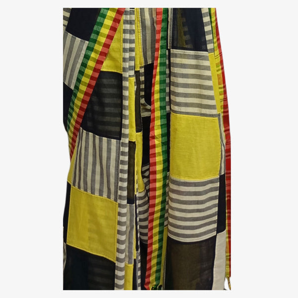 Multi Colour Unique Patch Sari