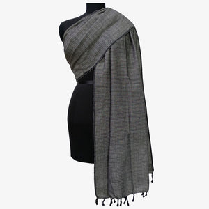 Grey Colour Khadi Shawl