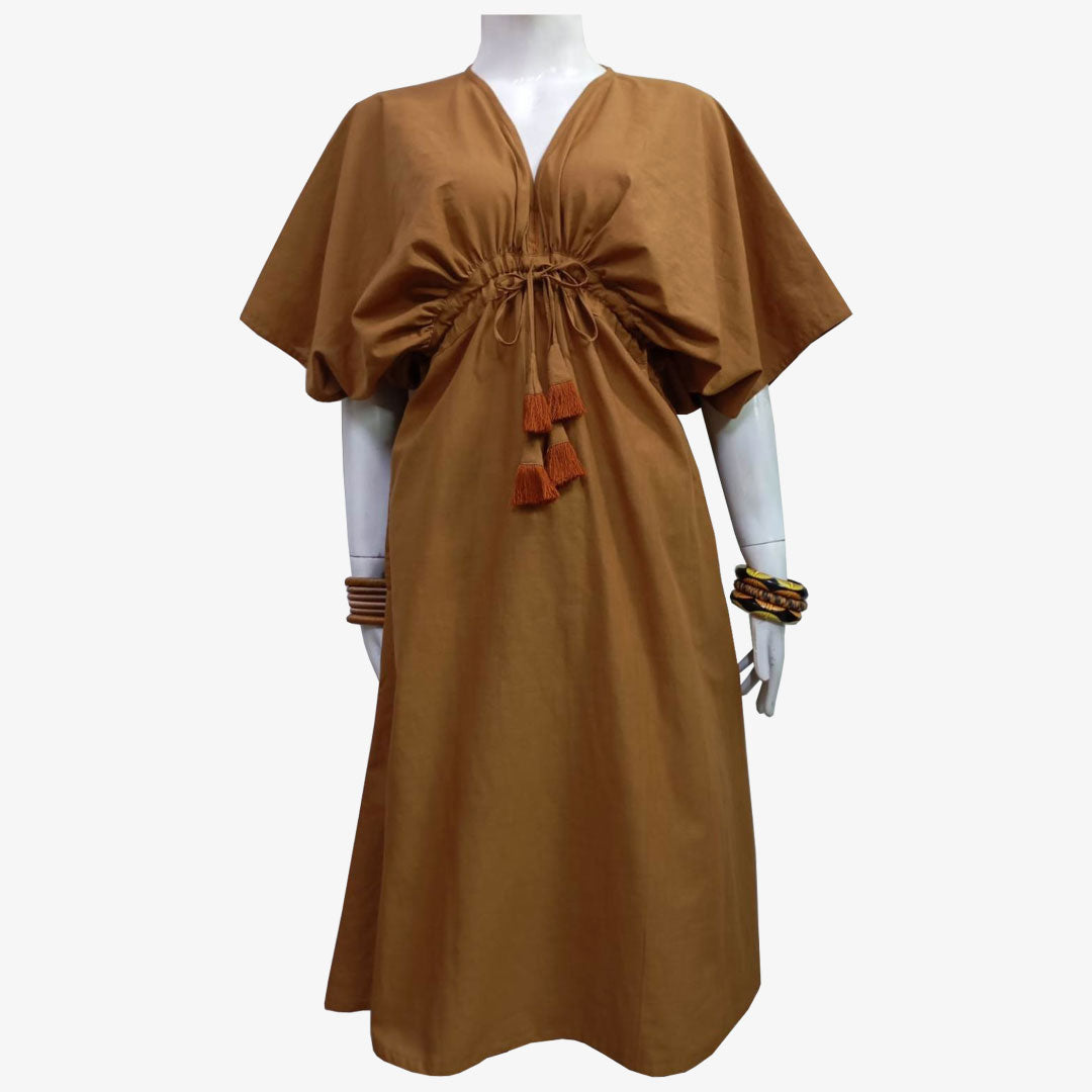 Mustard Colour Empire Line Tunic