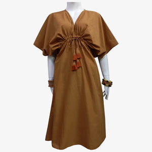 Mustard Colour Empire Line Tunic