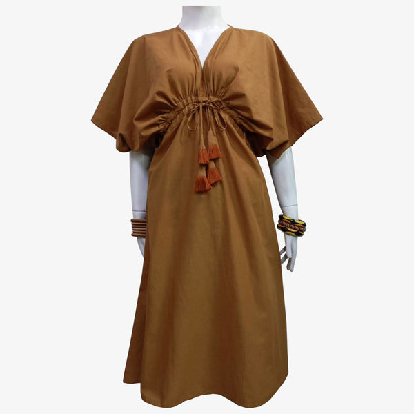 Mustard Colour Empire Line Tunic