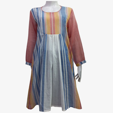 Multi Colour Gamcha Tunic