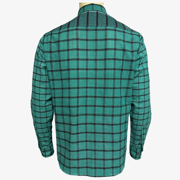 Bibi's Gamcha Cotton Full Sleeves Shirt