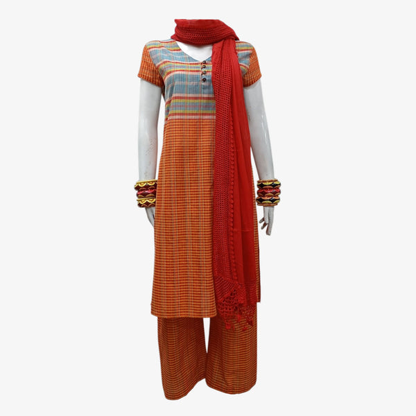 Multi Colour Gamcha Tunic