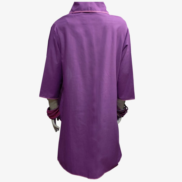 Purple Throw Over Jacket