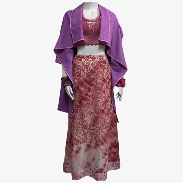 Purple Throw Over Jacket