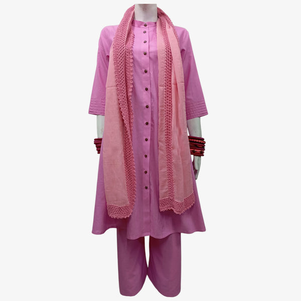 Geranium Pink Midi Tunic