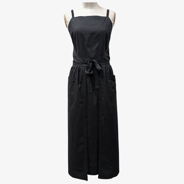 Black Wrap Long Dress