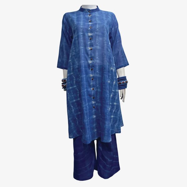 Shades of Blue Midi Tunic