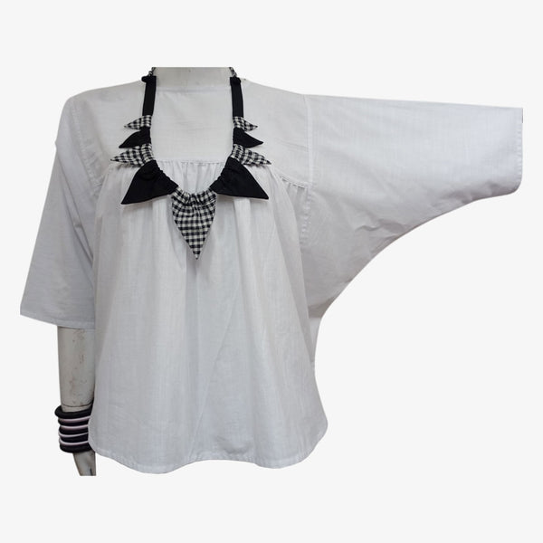 White Kaftan Style Top