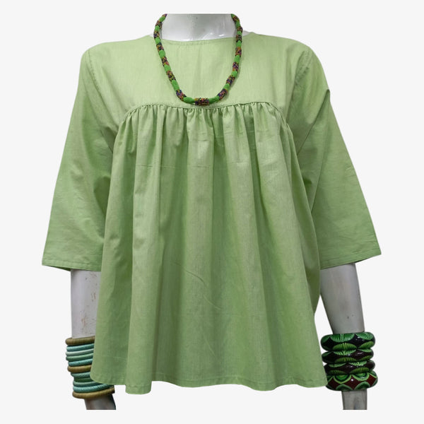 Light Green Kaftan Style Top