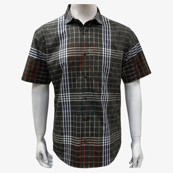 Multi Colour Lungi Cotton Half Shirt