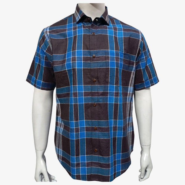 Multi Colour Lungi Cotton Half Shirt