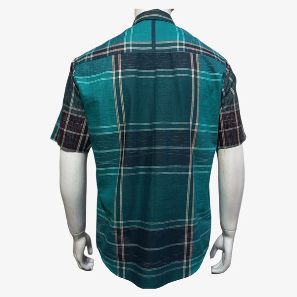 Multi Colour Lungi Cotton Half Shirt