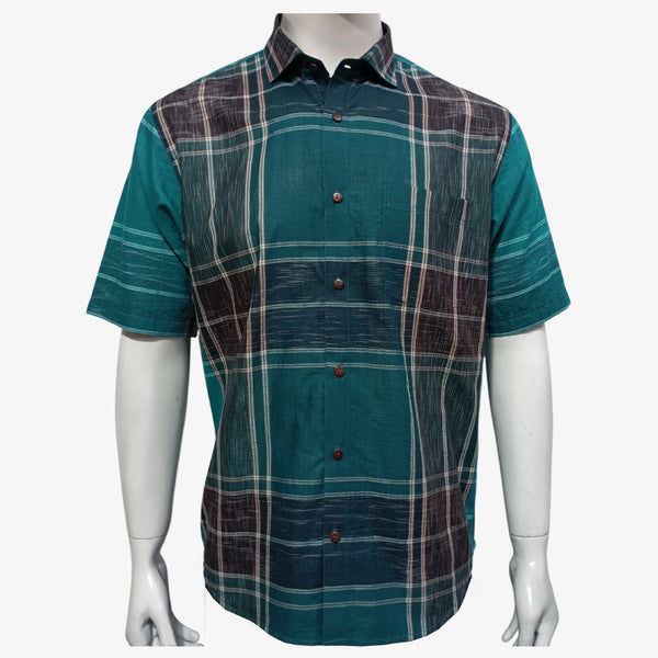 Multi Colour Lungi Cotton Half Shirt