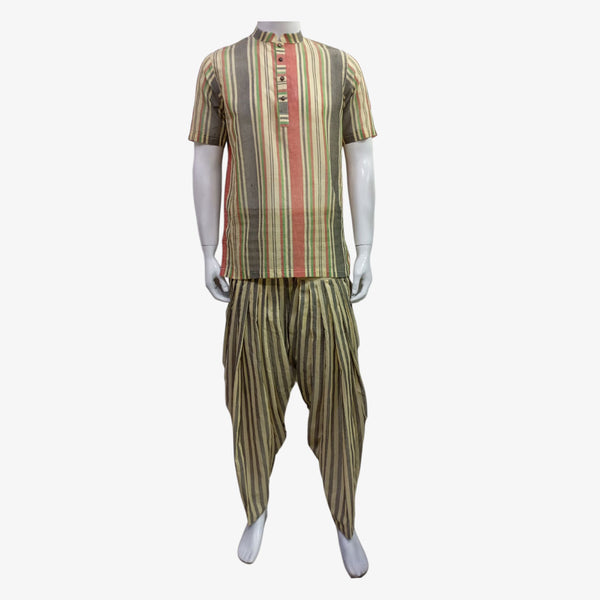 Multi Colour Patiala Shalwar for Unisex
