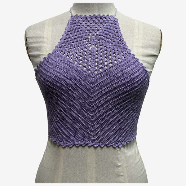 Lupine Colour New Crochet Top