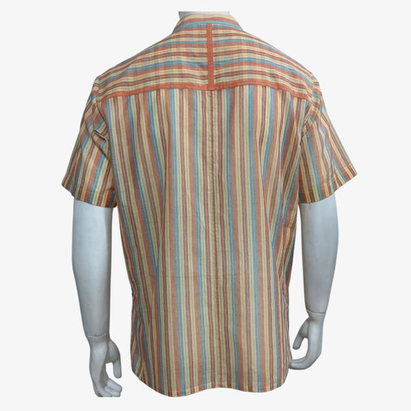 Multi Colour Band Collar Cotton Fatua